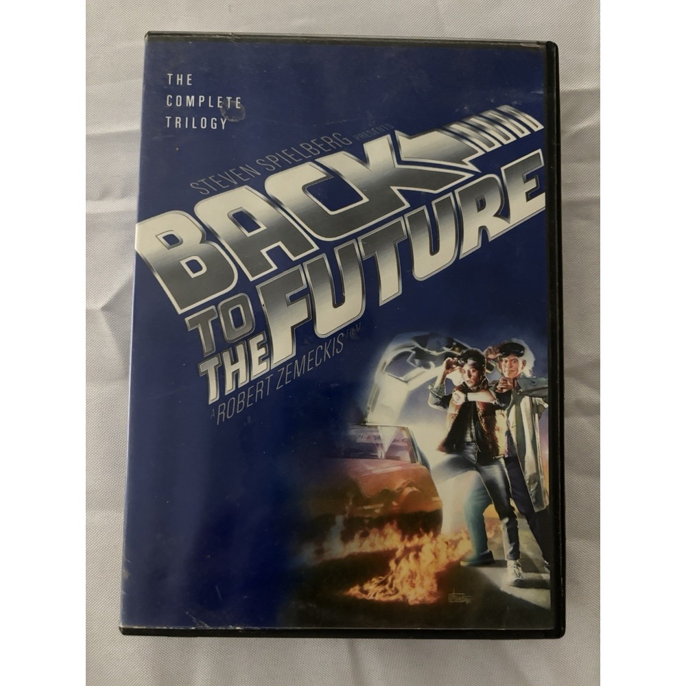 Back to the Future The Complete Trilogy DVD Box Set 3-Disc Sci-Fi Adventure